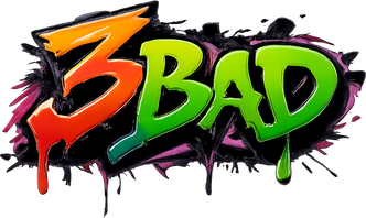 3 bad বাংলাদেশের গেমিং লোগো